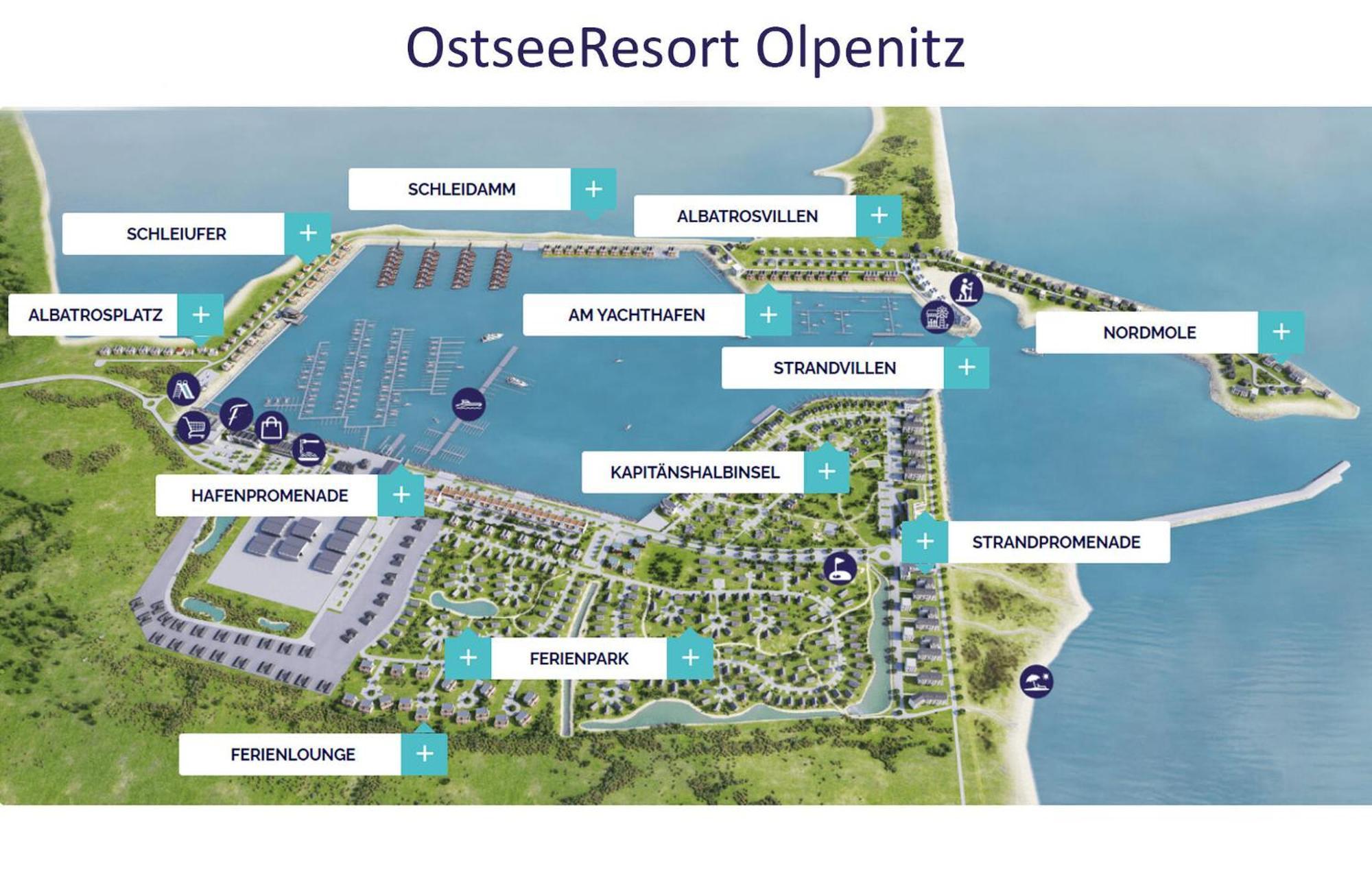 Heimathafen Villa Olpenitz Buitenkant foto